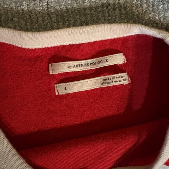 By Anthropologie Cherie Amour Graphic Baby Tee (Gently Worn, Small) - Picture 4 of 8